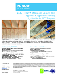 Thumbnail of document ENERTITE® X Contractor Sell Sheet